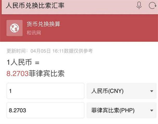 菲律賓匯率怎么查的啊(匯率詳情)