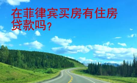 在菲律宾<strong>买房</strong>有住房贷款吗