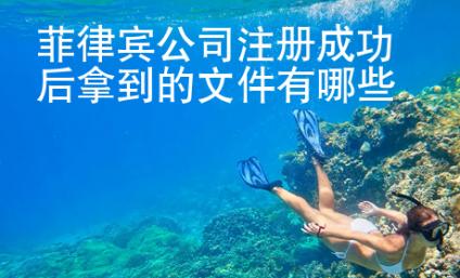 菲律宾公司注册成功后拿到的文件有<strong>哪些</strong>