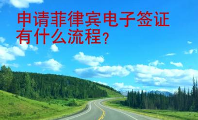 申請(qǐng)菲律賓電子簽證有什么<strong>流程</strong>