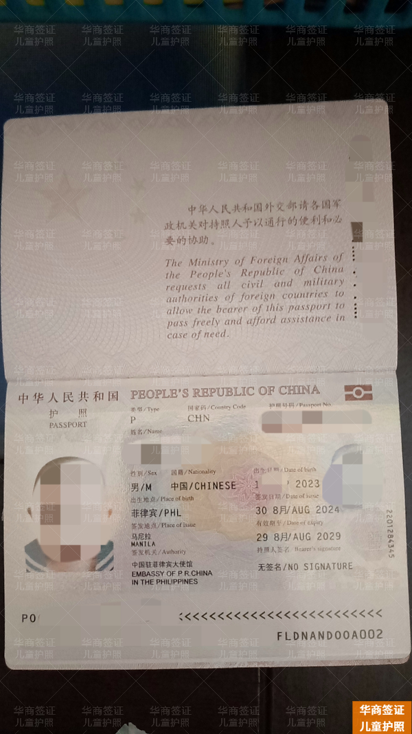 菲律宾邦板牙省生的小孩回国要办签证吗(有什么流程)